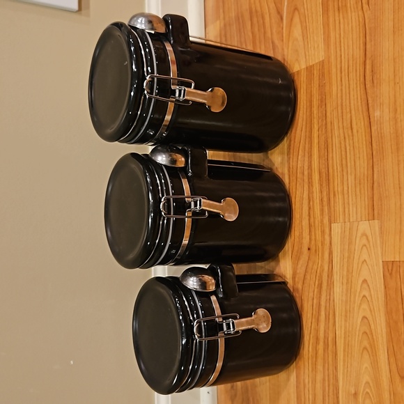 Crofton Kitchen Set Of 3 Crofton Ceramic Canisters Poshmark